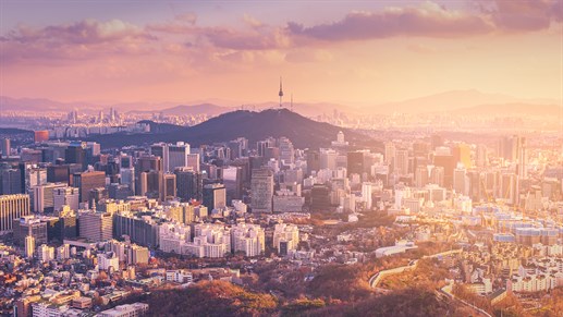 Gå deg vill i Seoul i Sør-Korea